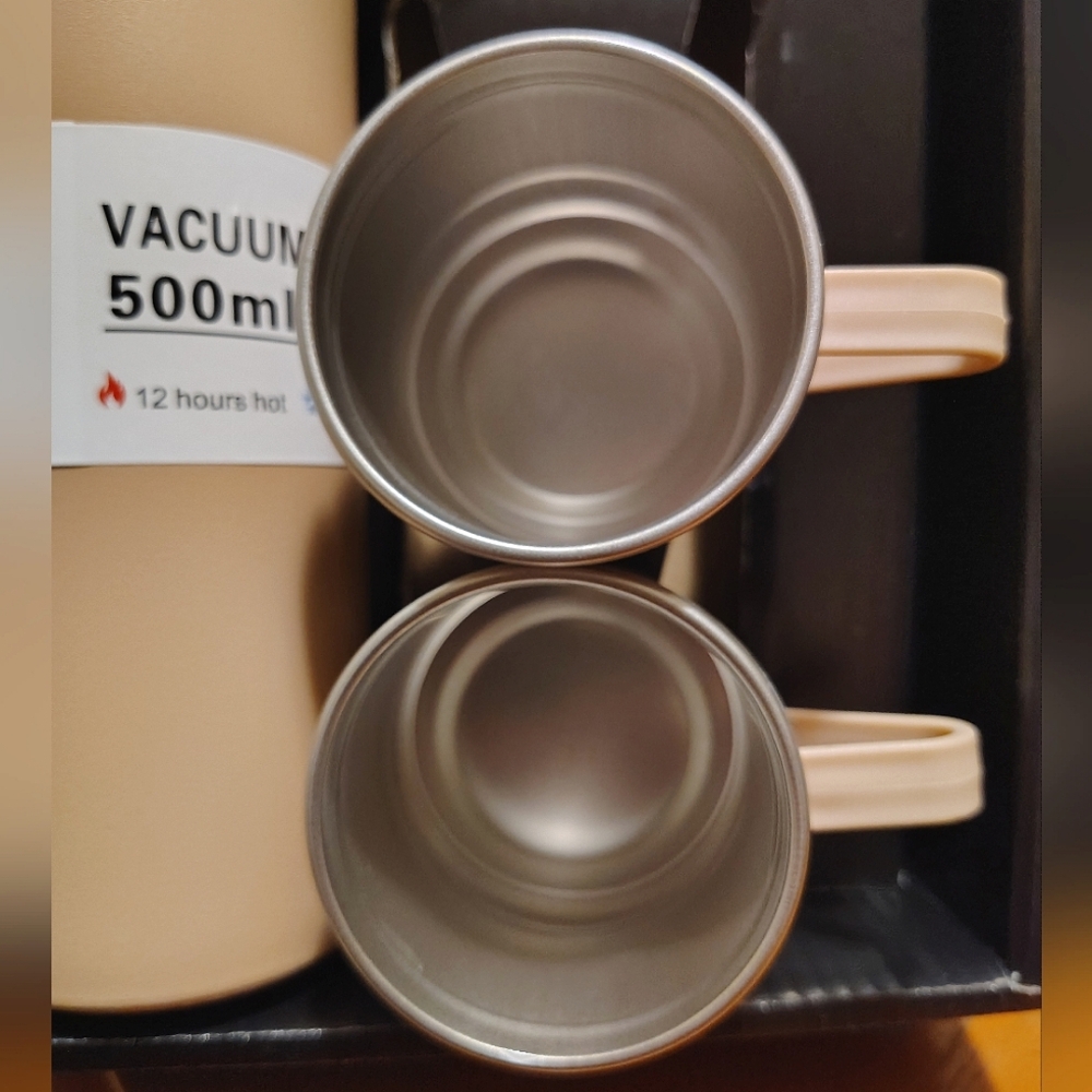Stainless Steel Vacuum Insulated Thermos Set - Picture 2 of 2
